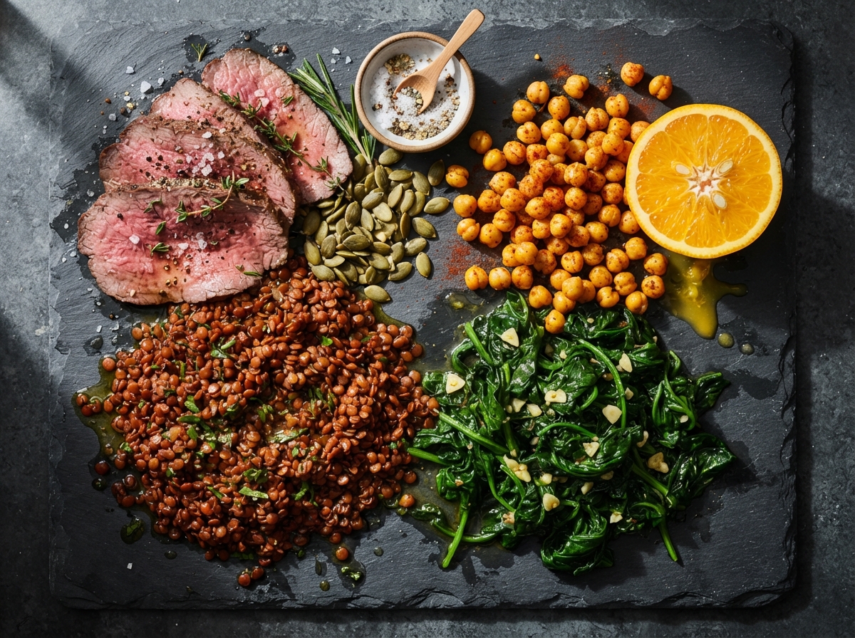 Iron: Plant vs Meat Sources and What Absorption Costs