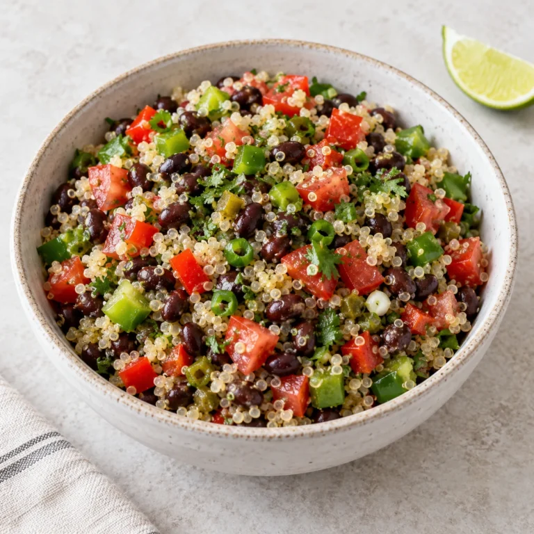 Quinoa and Black Bean Salad