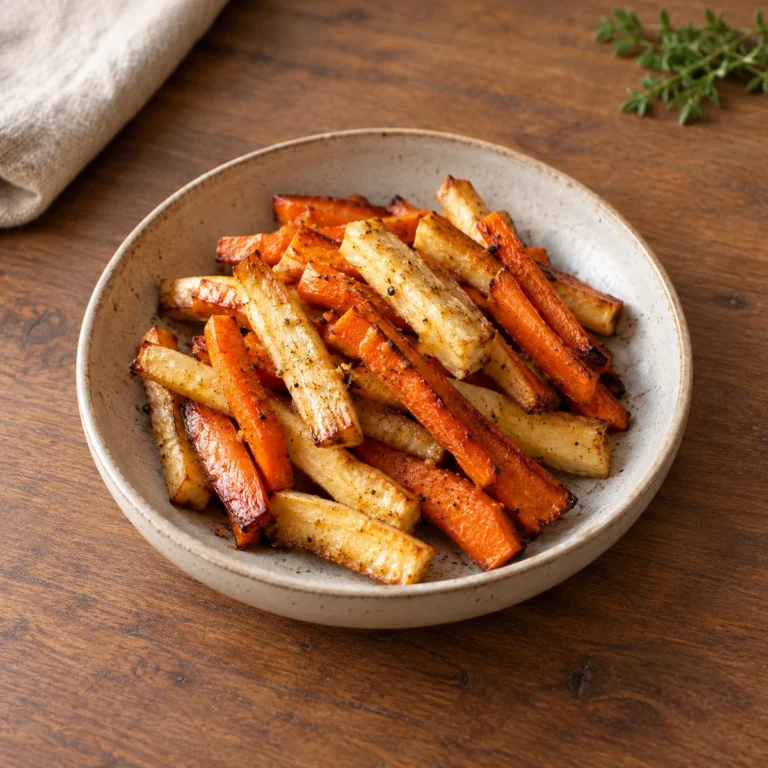 Roasted Parsnips and Carrots