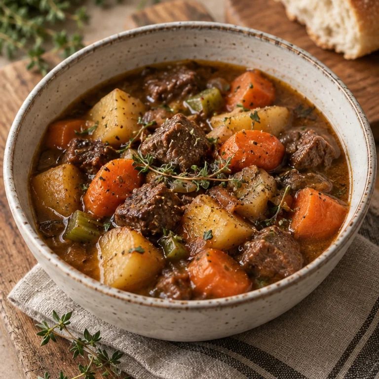 Slow Cooker Beef Stew