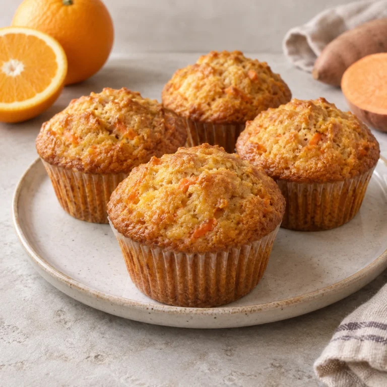 Sweet Potato and Orange Muffins