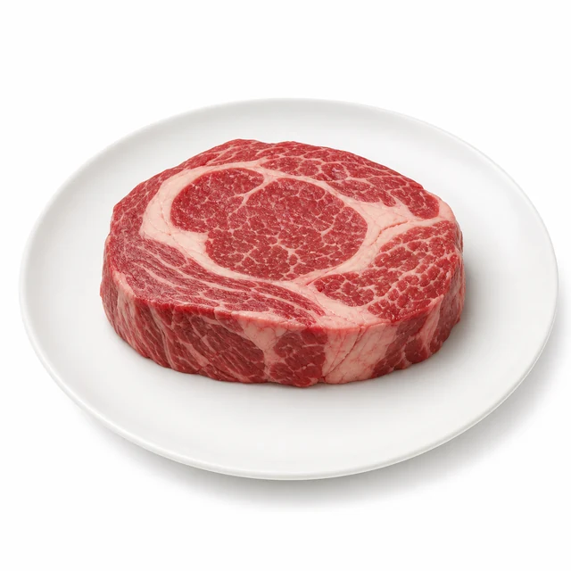 Beef (Ribeye, Raw)