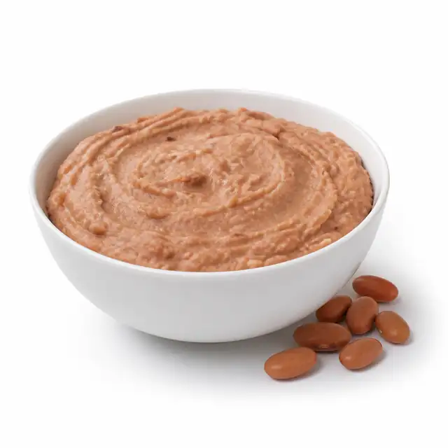 Refried Beans (Canned, Vegetarian)