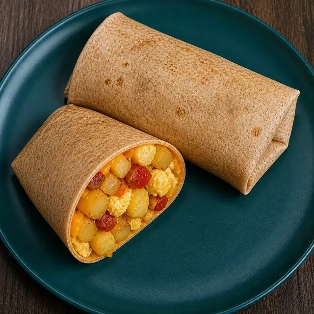 Breakfast Potato Egg Burritos