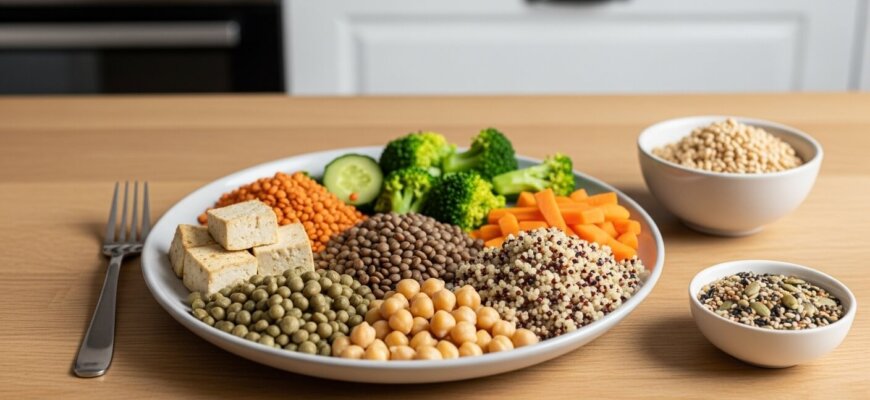 complete guide to building muscle on a plant based diet protein sources and meal featured plant based muscle building