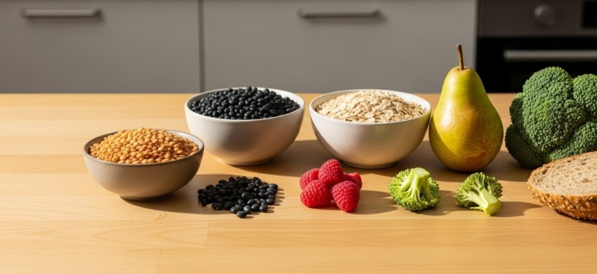 highfiber foods list 25 everyday options to boost digestion and satiety featured high fiber foods