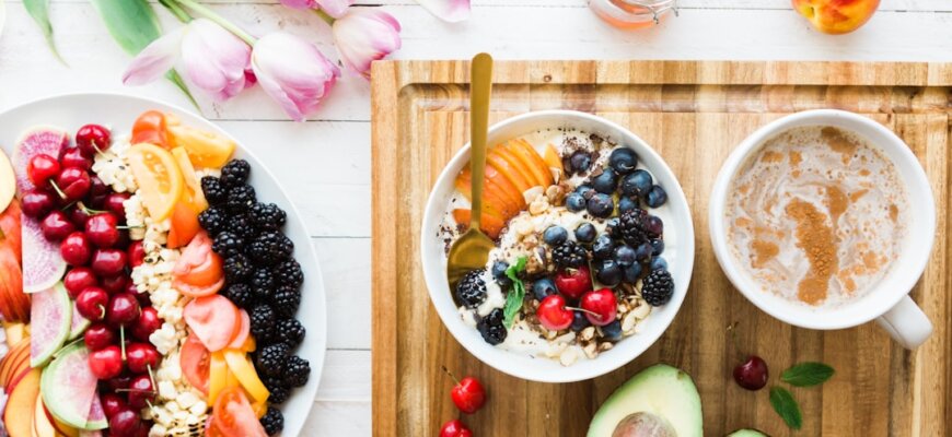 Photo sports nutrition plan